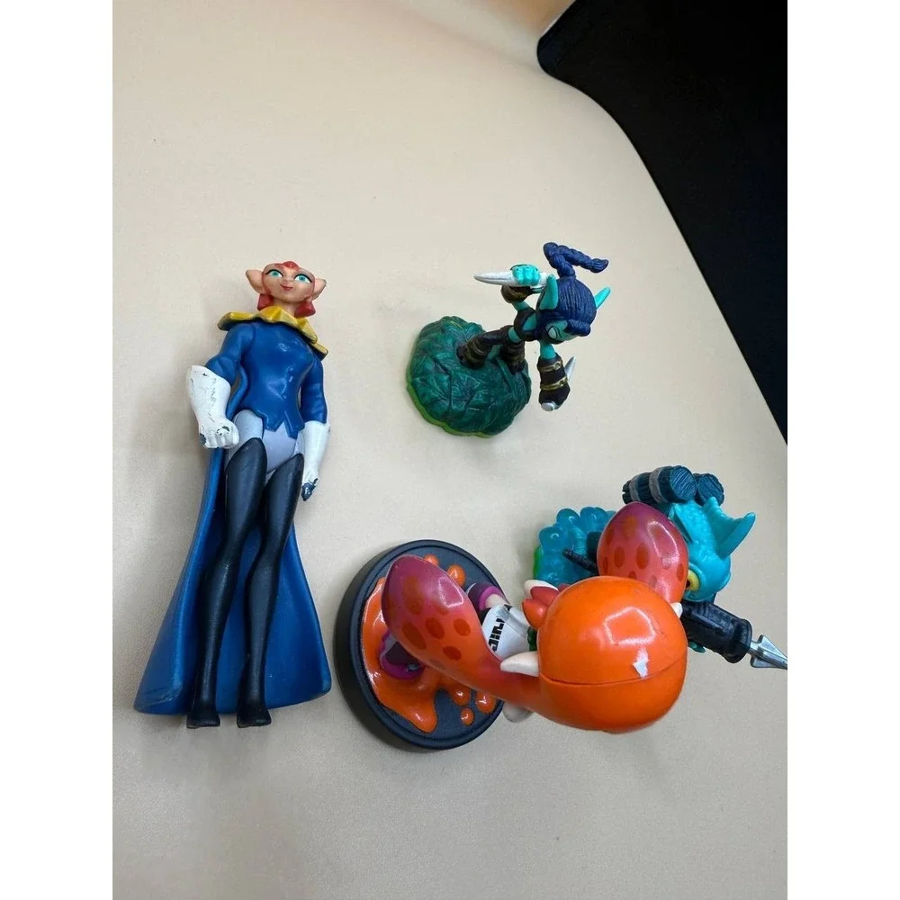Lot Of 4 Amiibo Nintendo Figures Splatoon Series/Code Name: S.T.E.A.M. Series